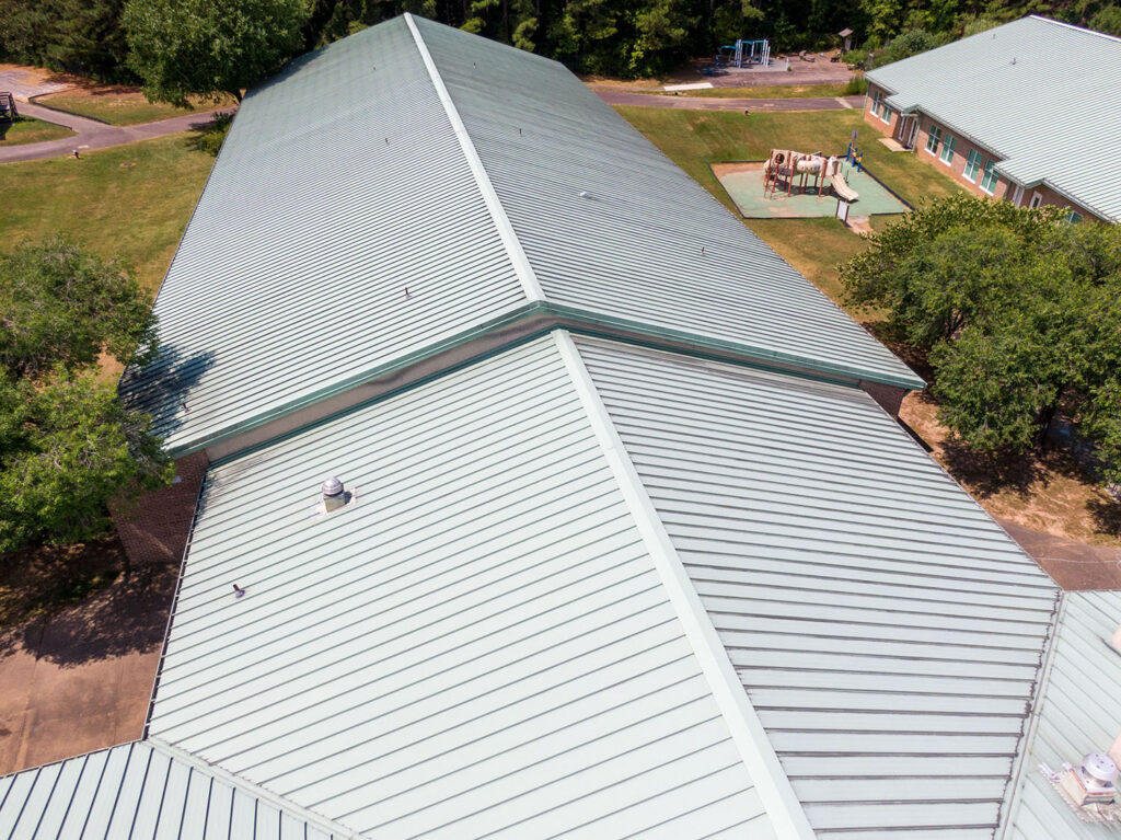 Commercial Building Metal Roof Installation Elegant Exteriors Of Wisconsin | Elegant Exterior