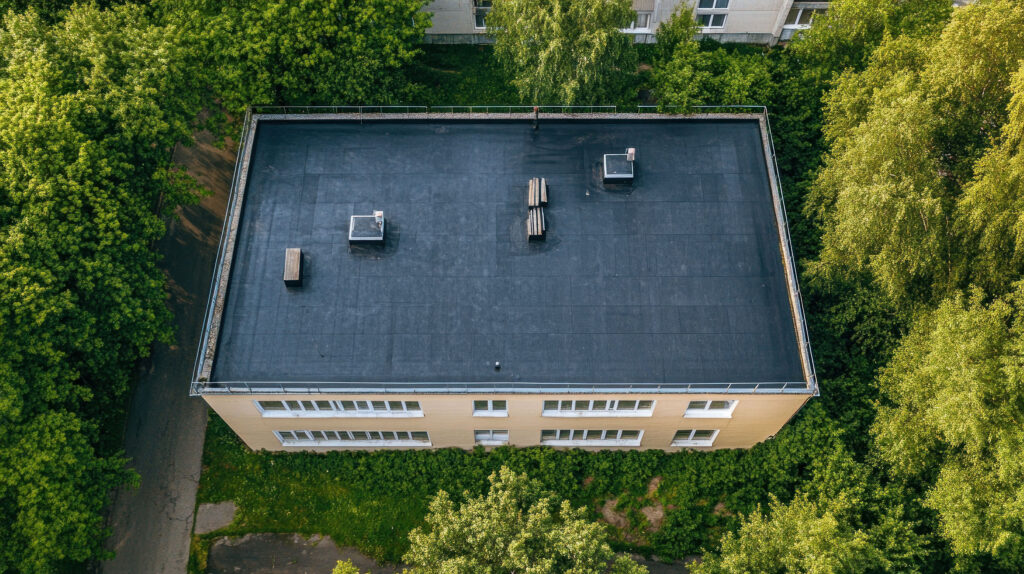 Commercial Flat Roof Repair Elegant Exteriors Of Wisconsin | Elegant Exterior
