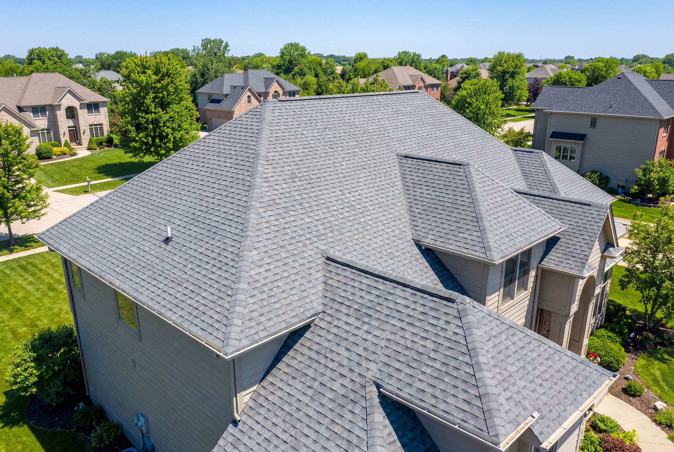 Shingle Roof Repair Residental Elegant Exteriors Lake Country Wi | Elegant Exterior